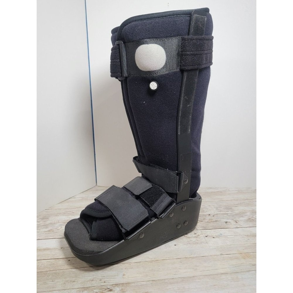 DJ Ortho Ankle Brace Orthopedic Inflatable Walking Boot Foot DJO LLC Medium 17"